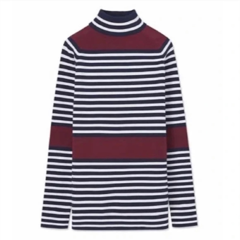 Tory Sport Tech Knit 70’s inspired turtleneck